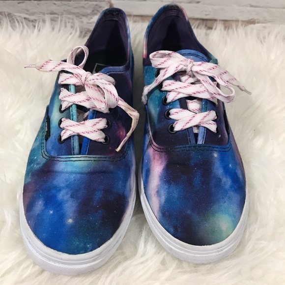 Galaxy Vans Unisex Shoes Sz W-8 & M-6.5 - Picture 2 of 8